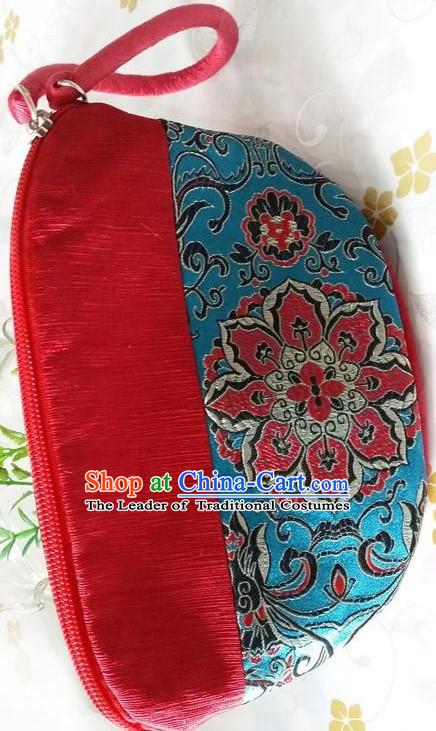 Chinese Traditional Style Purse Min Guo Lady Stage Play Property