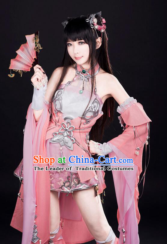 Chinese COSPLAY for Girl Fairy Costume Garment Chinese Tradtional Dress Costumes Dress Adults Cos Asian King Clothing