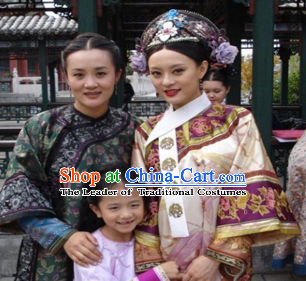 Chinese TV Drama Zhen Huan Legend Empress Clothing Garment Clothes for Women