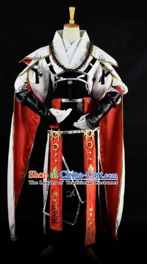 Traditional Chinese Ancient Swordsman Costume, China Tang Dynasty Royal Highness Clothing for Men