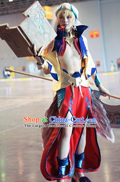 Top Grade Cosplay Halloween Costumes Swordsman Clothing for Men