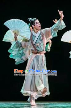 Chinese Traditional Classical Dance Costumes Ancient Dance Clothing for Men