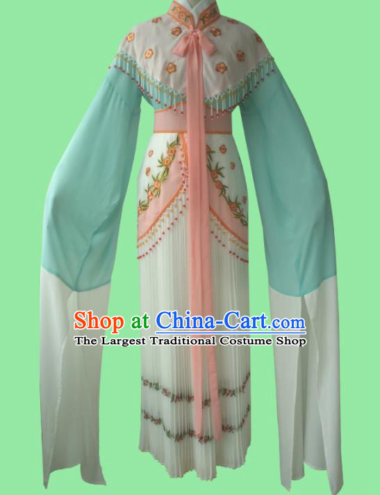 Chinese Traditional Peking Opera Diva Costumes Ancient Princess Embroidered Dress for Adults