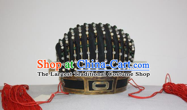 Chinese Traditional Ancient Minister Headdress Ming Dynasty Chancellor Hat for Men