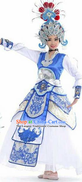 Chinese Traditional Classical Dance Costume Beijing Opera Dance Dress for Women