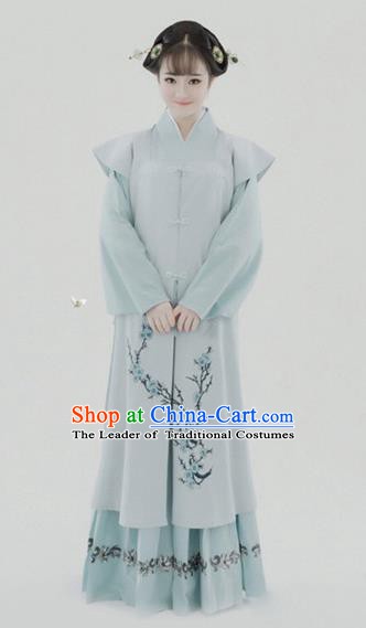 Chinese Traditional Ming Dynasty Princess Clothing, China Ancient Nobility Lady Costume for Women