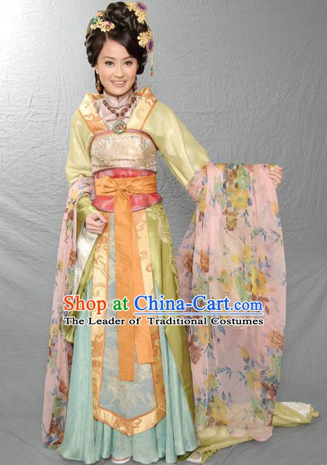 Ancient Chinese Ming Dynasty Consort Prince Yan Embroidered Historical Costume Palace Replica Costume for Women