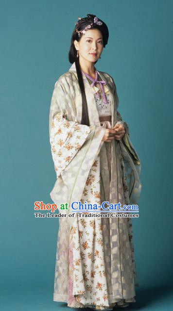 Chinese Ancient Song Dynasty Palace Lady Imperial Consort Replica Costume for Women