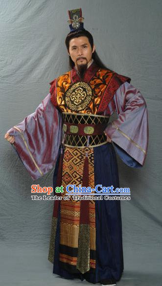 Traditional Chinese Ancient Royal Highness Song Dynasty Prince Replica Costume for Men