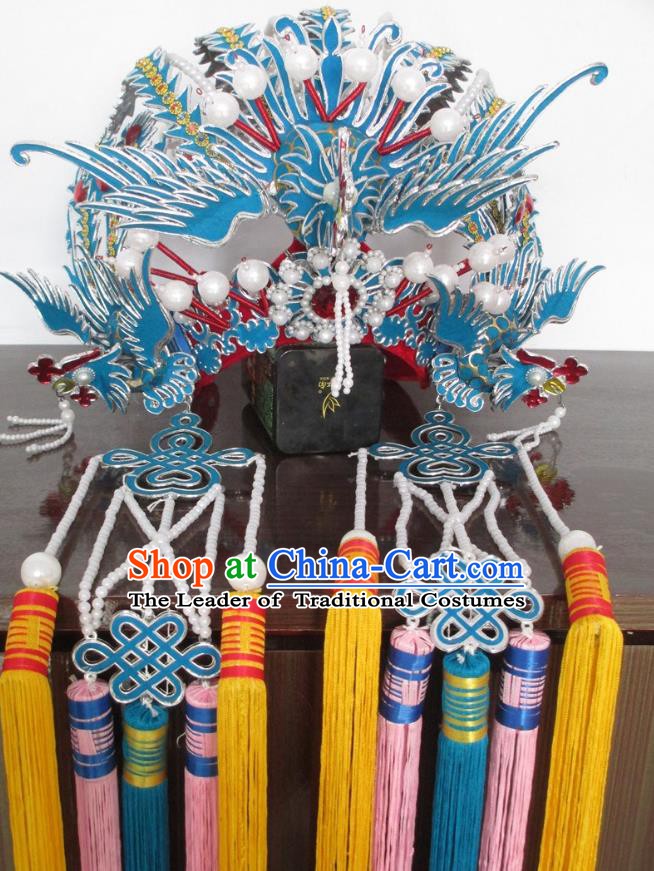 Traditional Chinese Beijing Opera Hair Accessories Princess Phoenix Coronet Peking Opera Actress Headwear