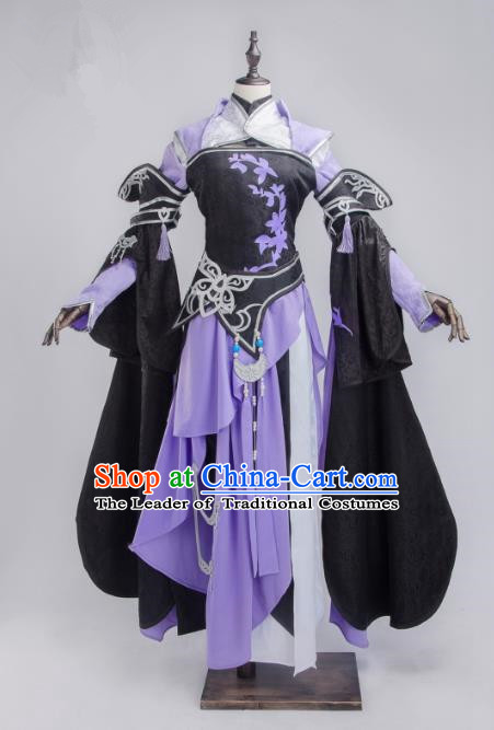 China Ancient Cosplay Female Knight Errant Costumes Chinese