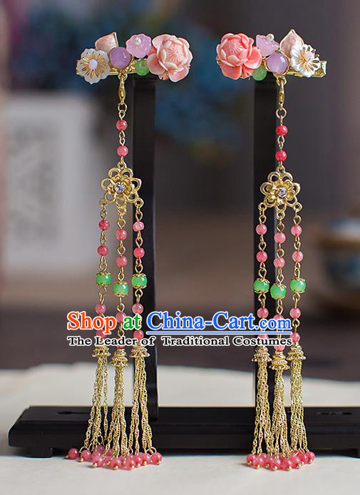 Chinese Ancient Style Hair Jewelry Accessories Cosplay Hairpins Headwear Hair Crown Headdress for Women