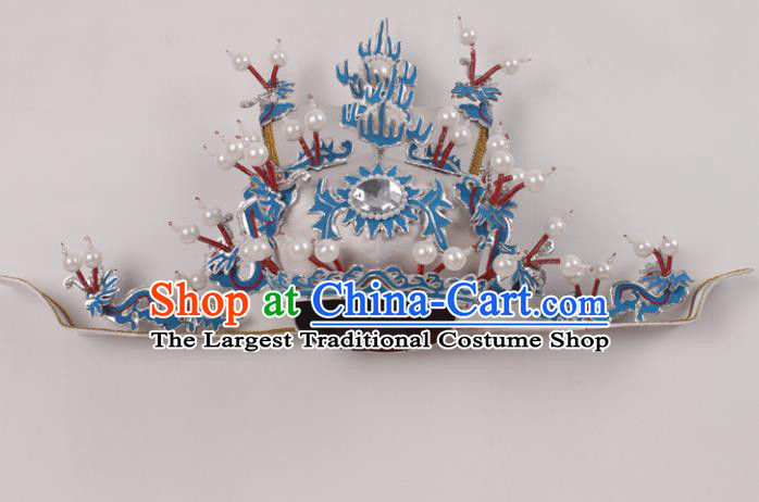 Top Grade Chinese Beijing Opera Prime Minister Headwear Peking Opera Hat for Men