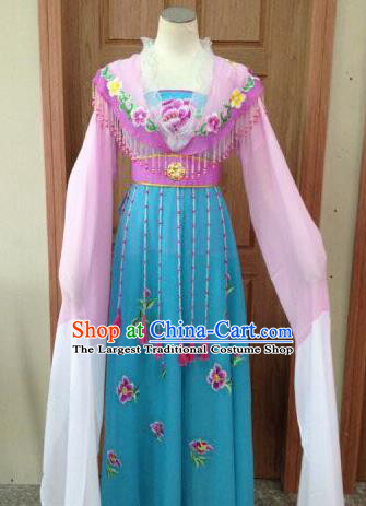 Chinese Beijing Opera Diva Lilac Dress Ancient Imperial Consort Costume for Adults