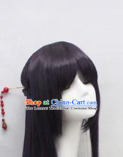 Chinese Ancient Cosplay Princess Wigs Peri Chignon Handmade Wig Sheath