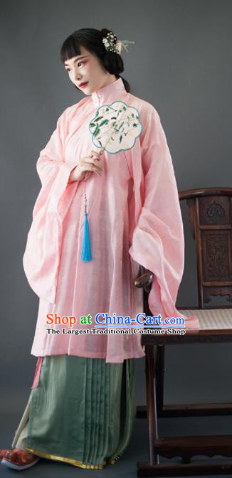 Chinese Traditional Ming Dynasty Nobility Lady Historical Costumes Ancient Palace Princess Hanfu Dress for Women