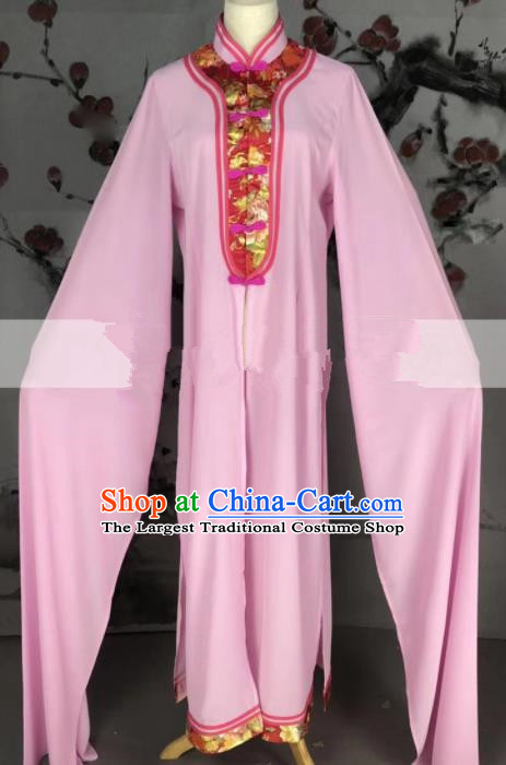 Professional Chinese Traditional Beijing Opera Pink Dress Ancient Country Lady Costume for Women