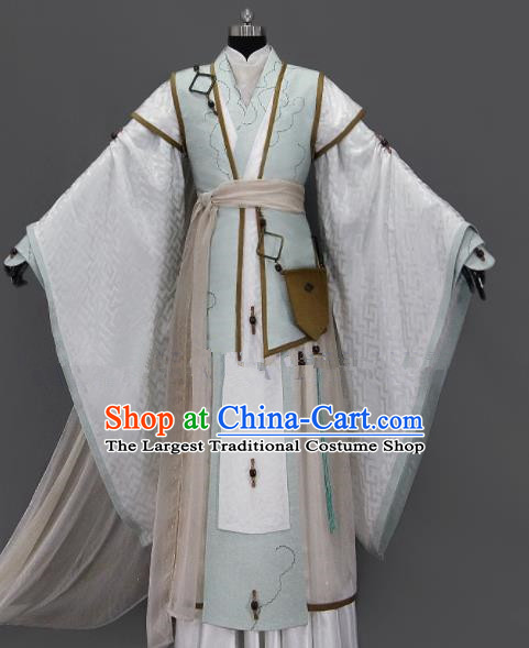 Customize Chinese Traditional Cosplay Prince Costumes Ancient Nobility Childe Swordsman Clothing for Men