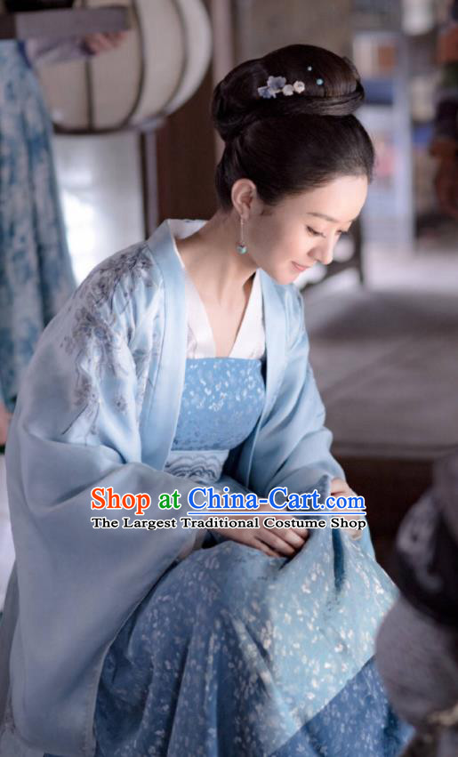 Chinese Drama The Story Of MingLan Ancient Song Dynasty Nobility Duchess Embroidered Historical Costume for Women