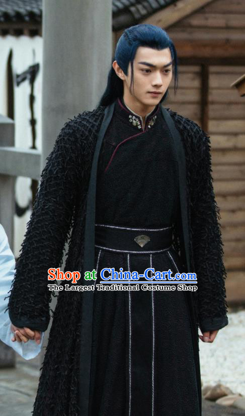 Drama Zhao Yao Chinese Ancient Swordsman Knight Li Chenlan Embroidered Replica Costume for Men