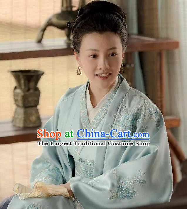 The Story Of MingLan Traditional Chinese Ancient Nobility Lady Embroidered Replica Costume for Women