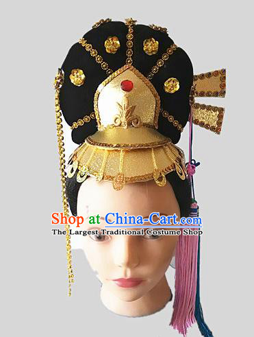 Chinese Traditional Classical Dance Hair Accessories Peri Dance Headwear for Women