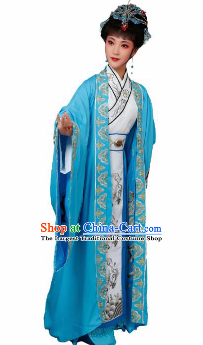 Chinese Traditional Peking Opera Queen Embroidered Dress Beijing Opera Hua Dan Costume for Women