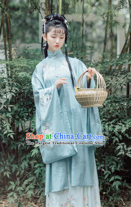 Chinese Ancient Drama Nobility Lady Lin Daiyu Hanfu Dress Traditional Dream of the Red Chamber Ming Dynasty Historical Costume for Women