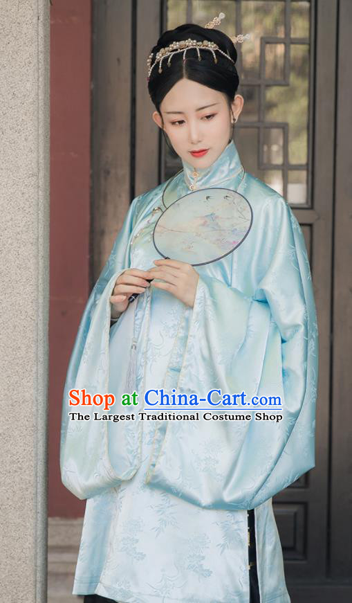 Asian Chinese Ming Dynasty Rich Dowager Replica Costume Traditional Ancient Court Lady Hanfu Dress for Women