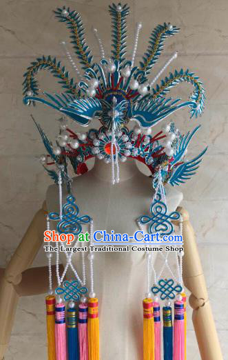 Traditional Chinese Beijing Opera Diva Phoenix Coronet Ancient Bride Princess Hair Accessories for Women