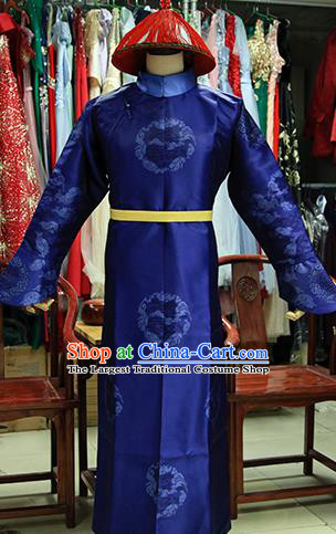 Chinese Ancient Drama Costumes Traditional Ming Dynasty Imperial Bodyguard Clothing for Men