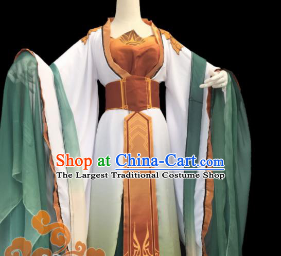 Chinese Traditional Cosplay Imperial Consort Fairy Princess Dress Custom Ancient Swordswoman Costume for Women