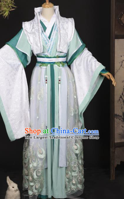 Cosplay Chinese Ancient Swordsman Clothing Noble Childe Costumes for Men