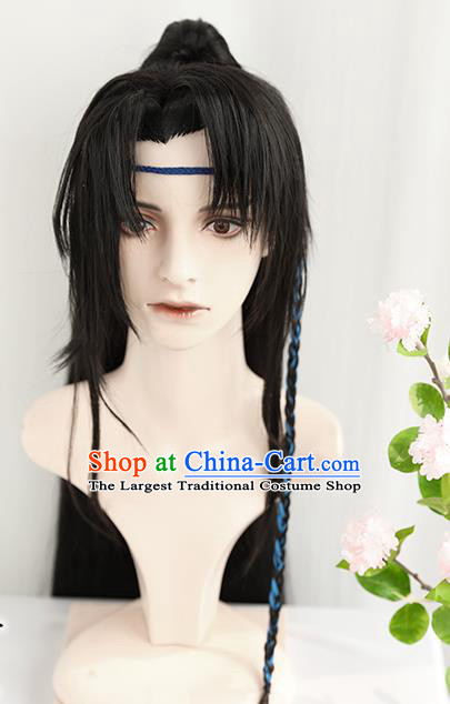 Best Chinese Cosplay Knight Wig Sheath China Quality Wigs Ancient Swordsman Xiao Ce an Wig