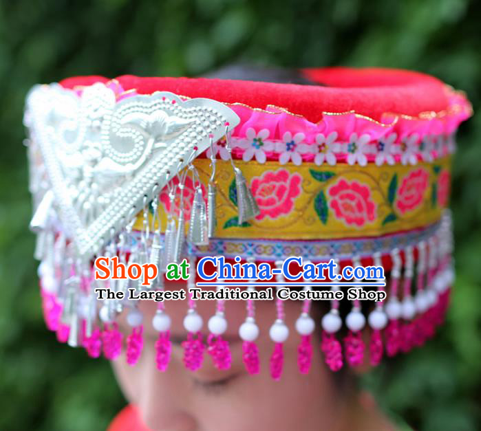 Best Chinese Miao Nationality Headwear Top Quality China Ethnic Women Hat