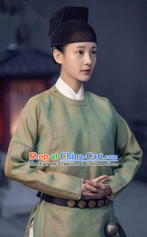 Traditional Chinese Ancient Palace Lady Dress Drama Royal Nirvana Gu A Bao Costumes and Hat for Women