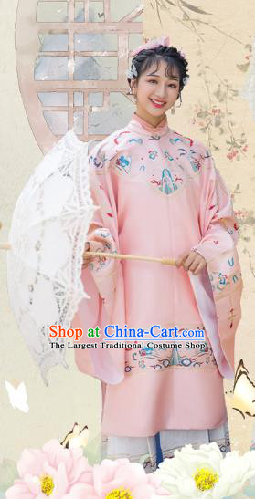 Chinese Traditional Ming Dynasty Dame Blouse and Skirt Ancient Royal Infanta Historical Costumes for Women