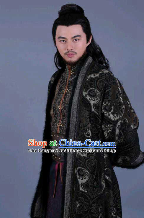 Chinese Ancient Swordsman Zhang Xianbing Clothing Historical Drama The Legend of Zu Costume for Men