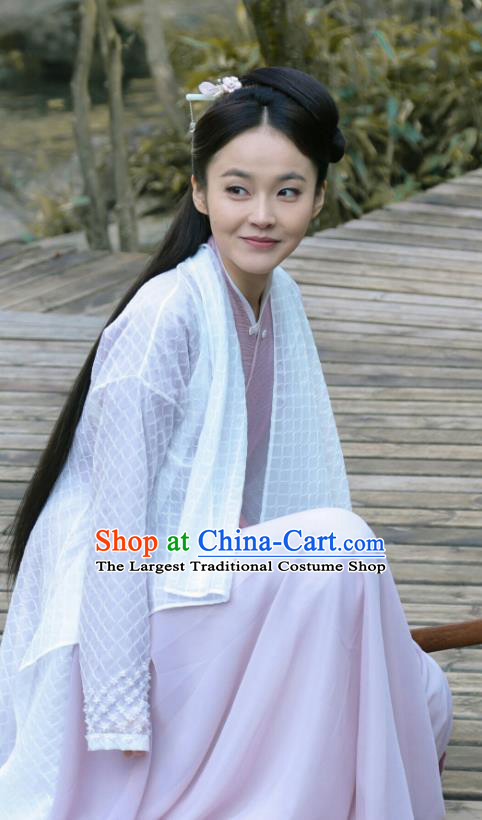 Chinese Ancient Civilian Lady Historical Costumes and Hairpins Drama Tang Dynasty Tour Li Anlan Dresses