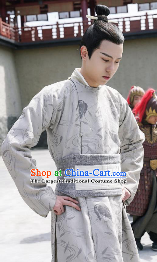 Chinese Ancient Prince Garment and Jade Hairpin Drama To Get Her Royal Highness Tu Siyi Apparels Clothing