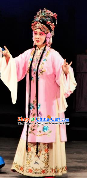 The Palace of Eternal Youth Chinese Kun Opera Diva Costumes Peking Opera Hua Tan Dress Apparels Consort Yang Garment and Headwear