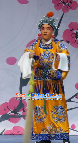 Xue Yu Bing Shuang Chinese Ping Opera Costumes and Headwear Pingju Opera Court Eunuch Apparels Clothing