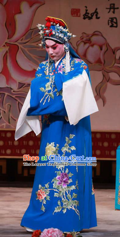 Chun Gui Meng Chinese Peking Opera Xiaosheng Garment Costumes and Headwear Beijing Opera Young Male Apparels Takefu Wang Hui Clothing