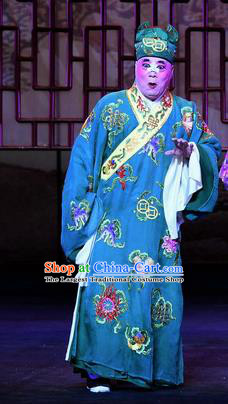 Zhao Jintang Chinese Ping Opera Bully Song Cheng Garment Costumes and Headwear Pingju Opera Young Man Apparels Clothing