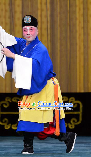 Escaping From the Temple Chinese Peking Opera Young Male Garment Costumes and Headwear Beijing Opera Monk Apparels Clothing