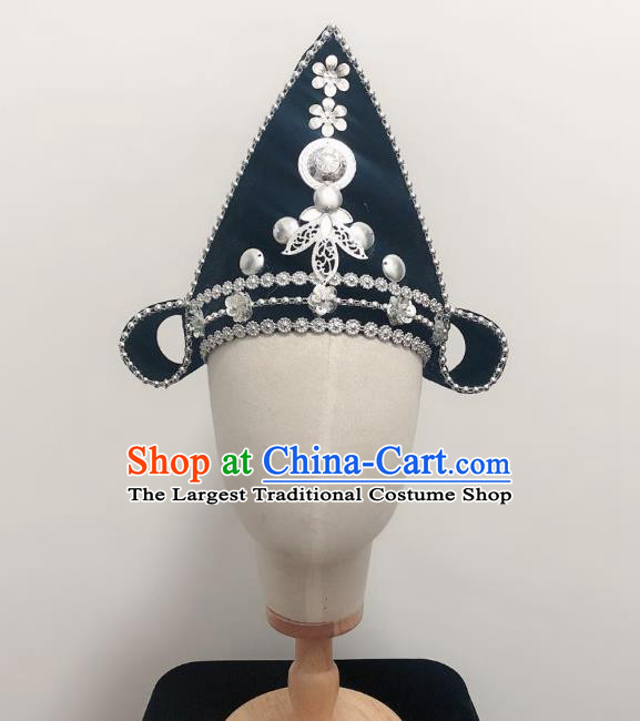 China Traditional Ethnic Stage Performance Headwear Folk Dance Headwear