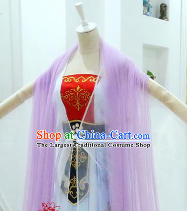 China Ancient Goddess Hanfu Dress Cosplay Tang Dynasty Imperial Consort Garments Traditional Drama Journey to the West Moon Fairy Chang E Clothing