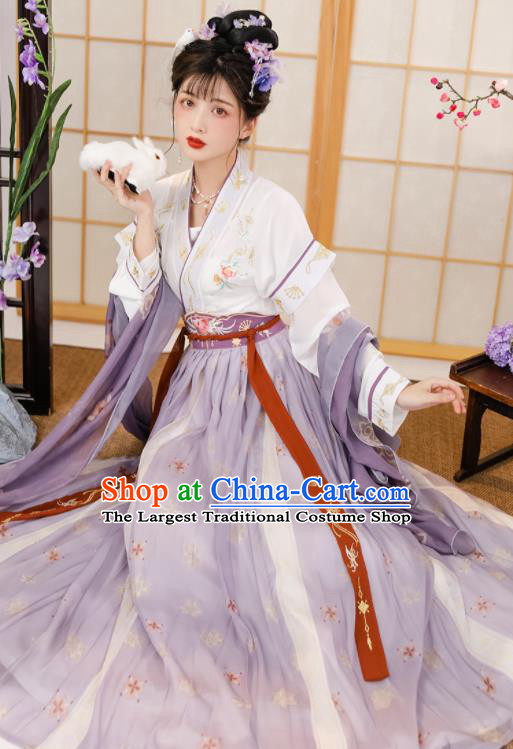 China Tang Dynasty Princess Historical Clothing Traditional Noble Lady Garment Costumes Ancient Fairy Hanfu Dress