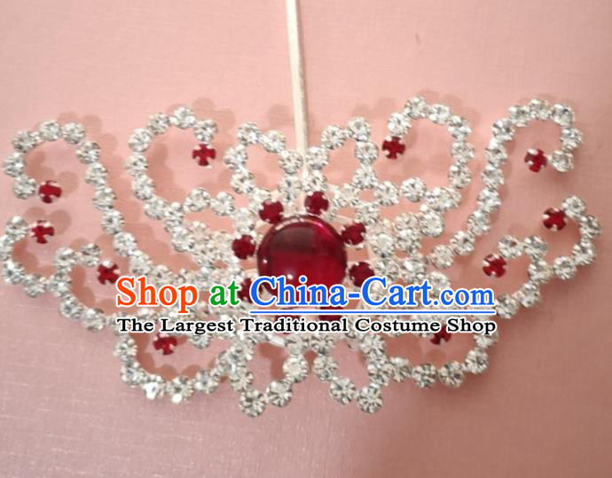 Chinese Peking Opera Hua Tan Lotus Hair Jewelry Beijing Opera Actress Headpiece Ancient Noble Lady Hair Pin