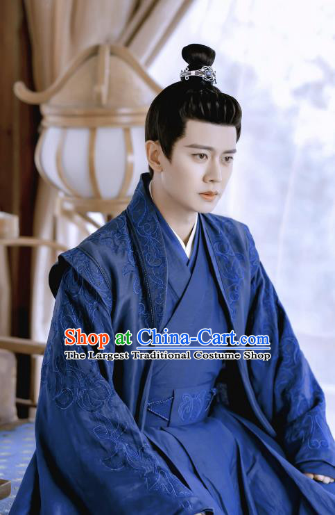 Chinese Swordsman Garments TV Series One and Only Zhou Sheng Chen Costume Ancient Royal Duke Clothing